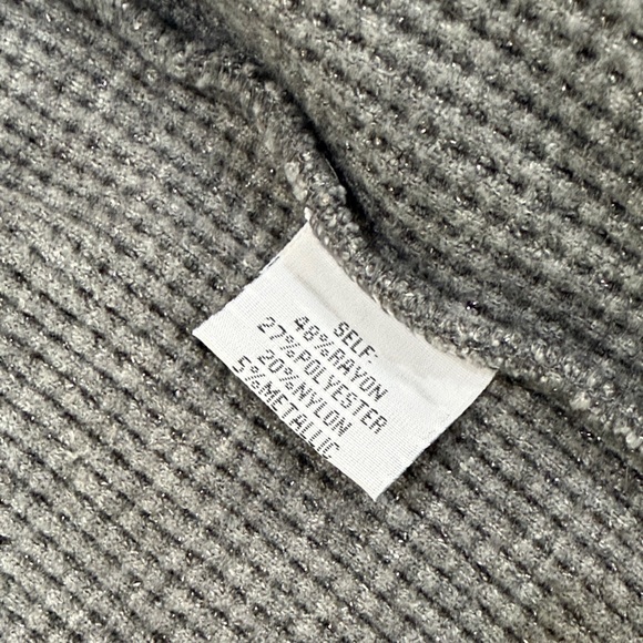 Johnny Was Embroidered Zip-Up Hoodie – Gray – Size L - Picture 7 of 7